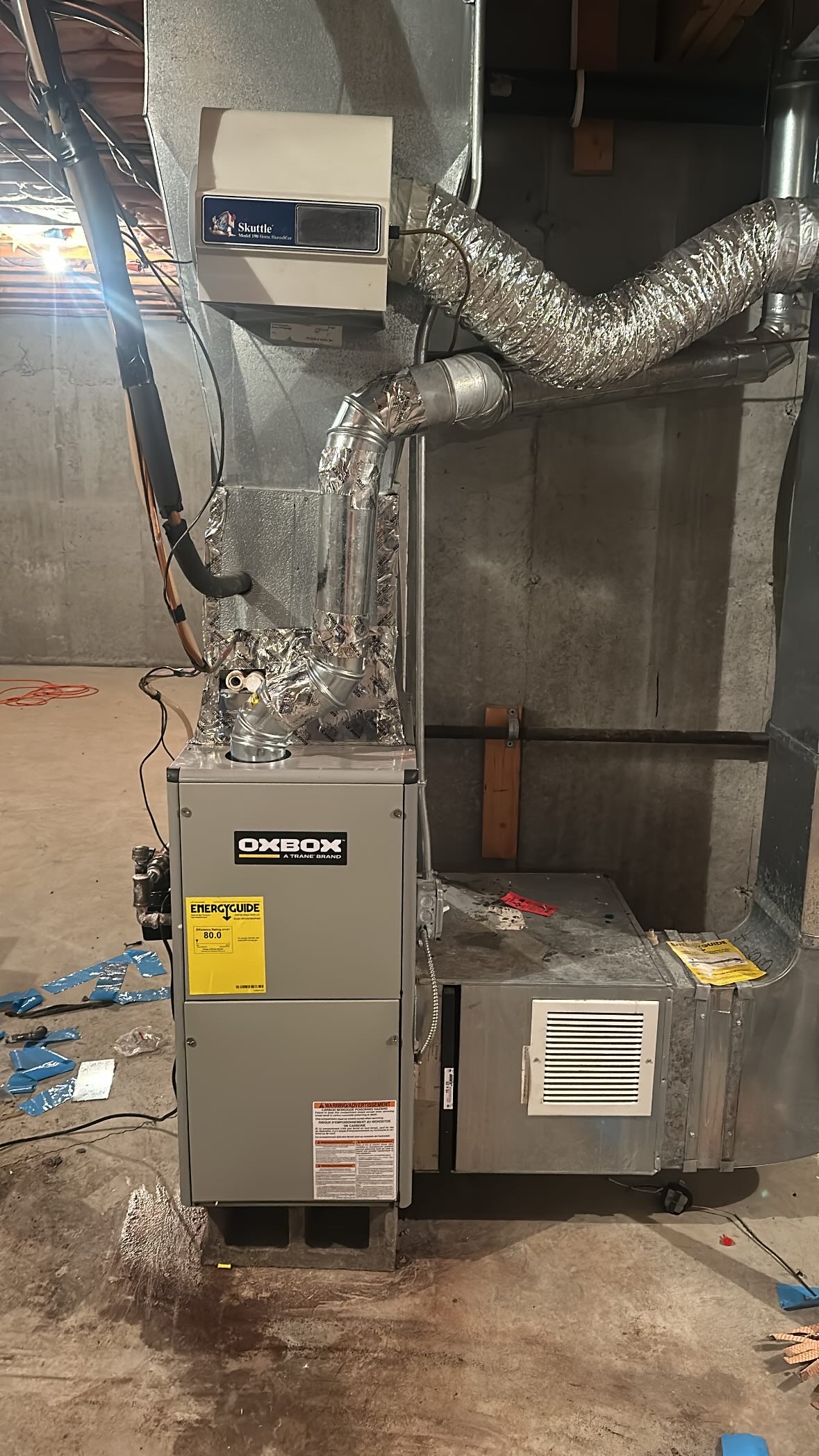 New Natural gas furnace  Image